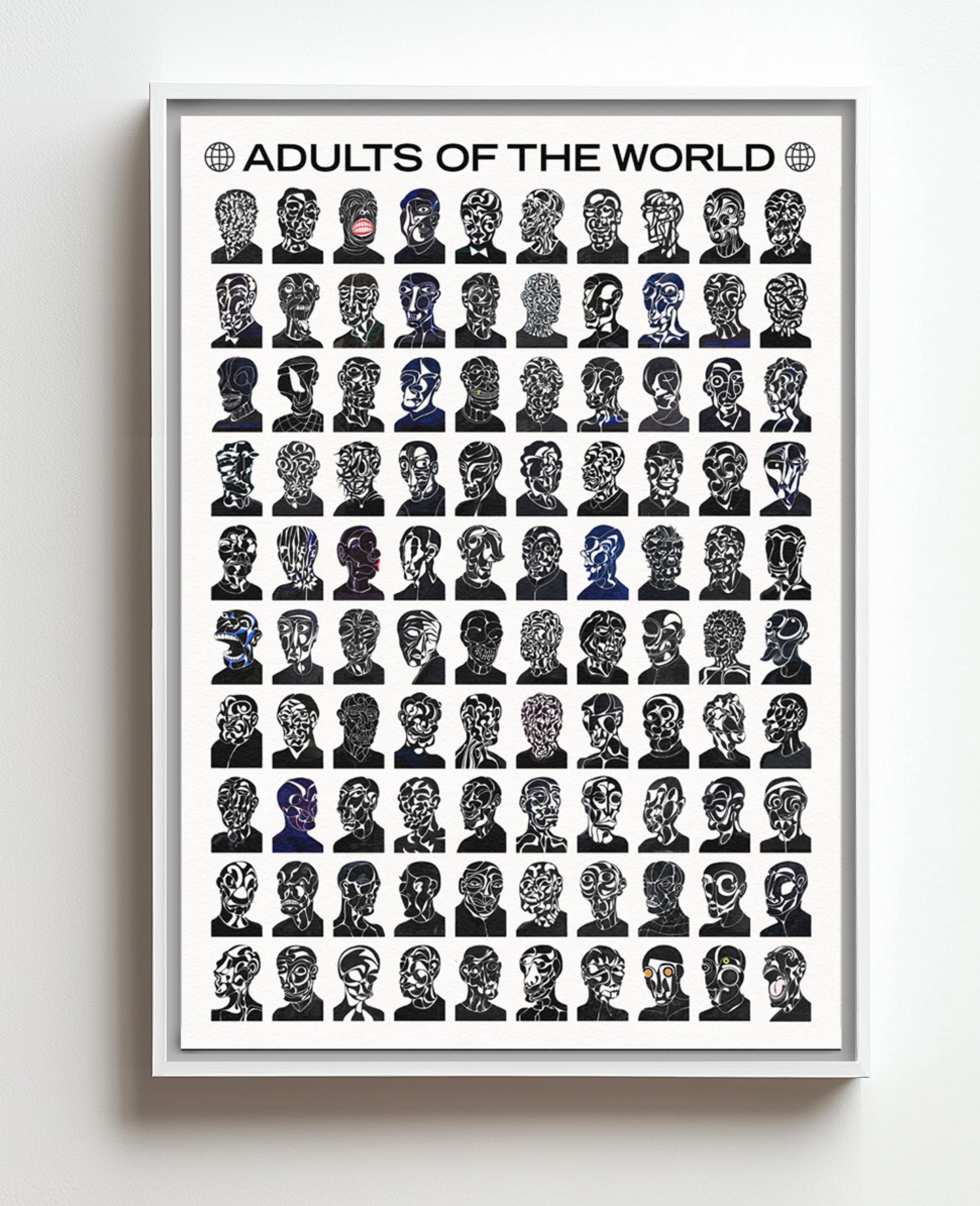 Adults of the World Exhibition Print