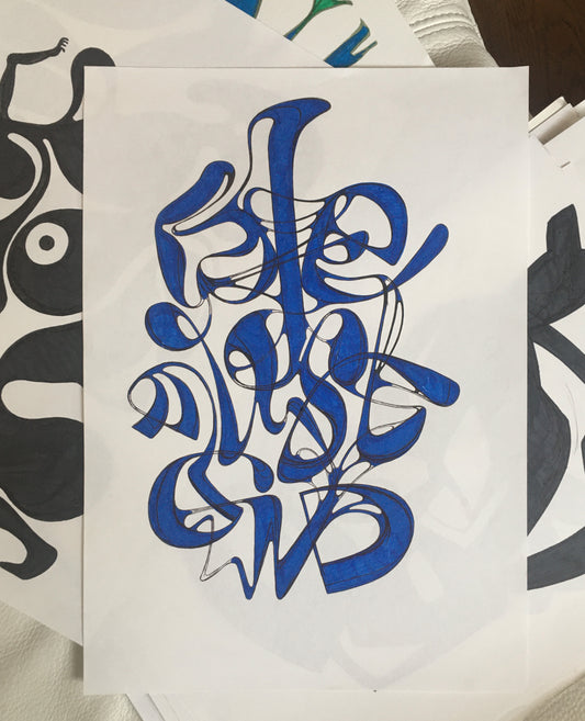 Typographic Spasm IV