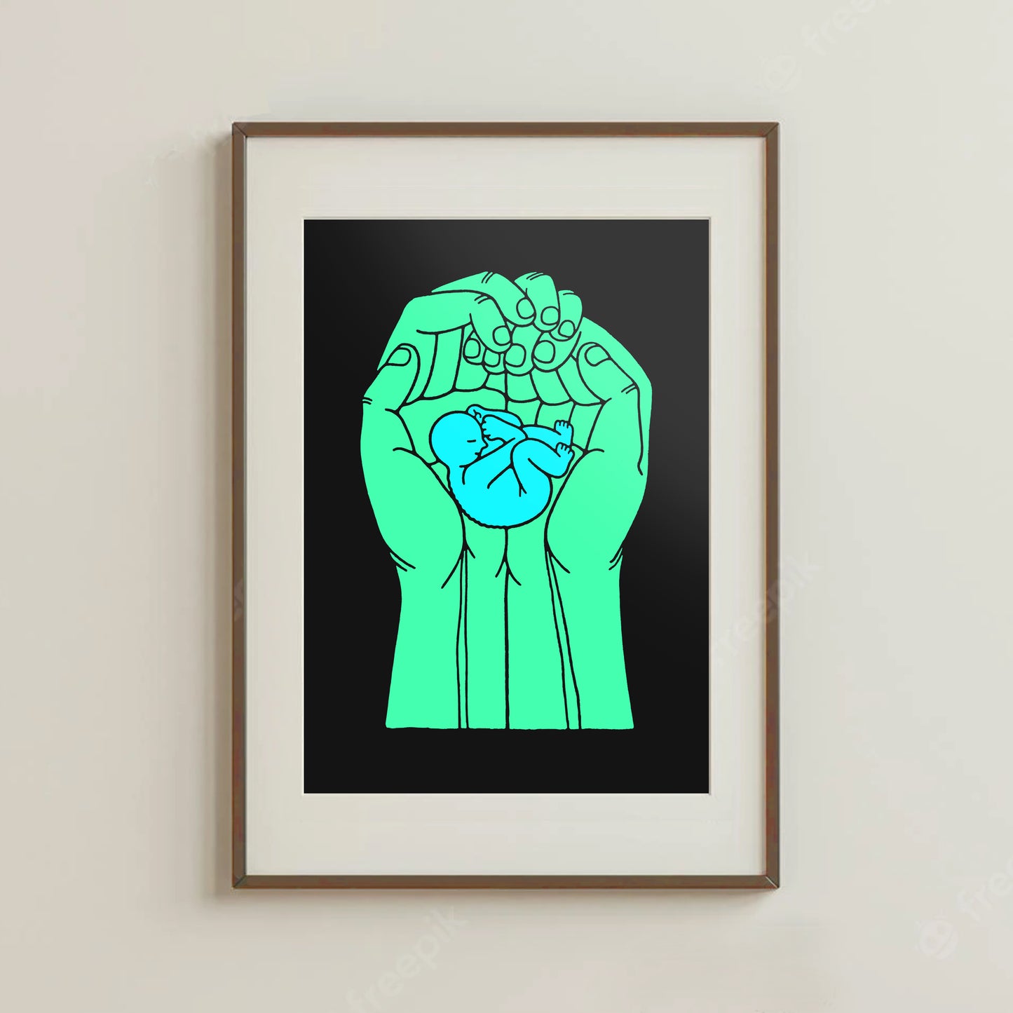 Inner Child IV (Limited Edition Glow-in-the-dark Silkscreen print)