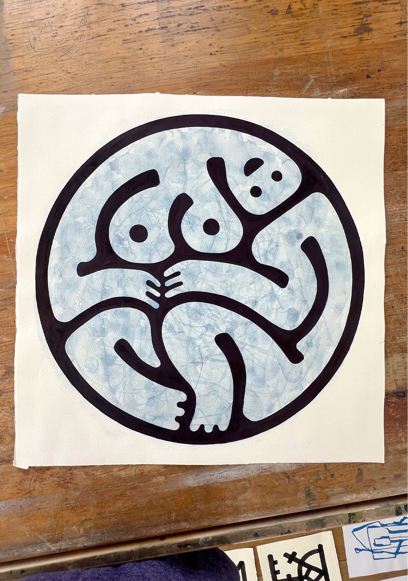 Mama Symbol (Denim)