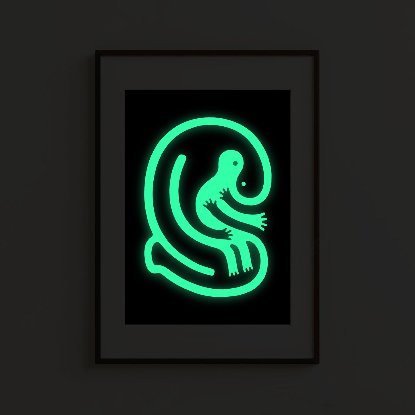Inner Child VII (Limited Edition Glow-in-the-dark Silkscreen print)